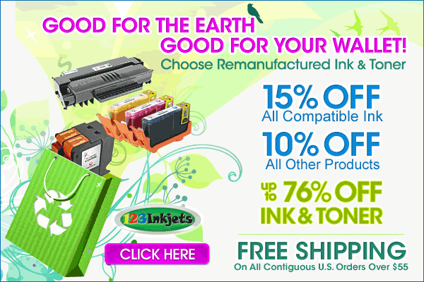 Get coupon code for 123inkjets