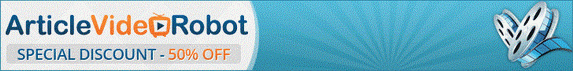 Get Article Video Robot with discount coupon